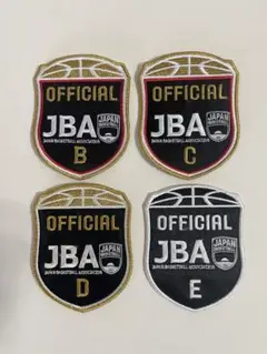 バスケ　Ｄ級　審判　ワッペン　【新品未使用】 JBAバスケ 審判ワッペン D級 - メルカリ