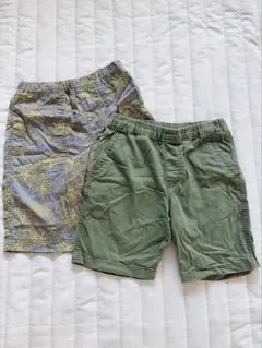 ハーフパンツ 130cm 2点セット GU ユニクロ