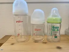 Pigeon & Bean Stalk 哺乳瓶 3本セット