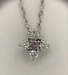 天然ダイヤモンドネックレス