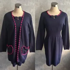 古着　ヴィンテージ ニットワンピース　❤︎ レトロ　ビンテージ　used