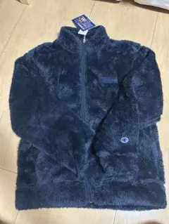 新品 Champion フリースジャケット L ネイビー C3-16162