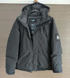 CAMP7 ダウンジャケット M ブラック SympaTex 防水 フード付