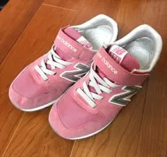 New Balance ピンク スニーカー 22cm USED
