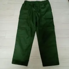 【ほぼ新品】WORKMAN　超撥水シェフカーゴパンツ　Mサイズ グラスグリーン