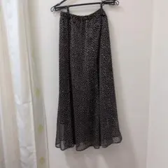 MADEMOISELLE ROPE 　ロングフレアスカートのサムネイル