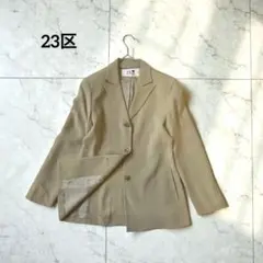 ✽23区 テーラードジャケット【38】オフィス 通勤　きれいめ　フォーマルD41