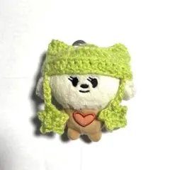 【TXT プルバトゥ用】バムグッ 猫耳ニット帽 編み物 ハンドメイド