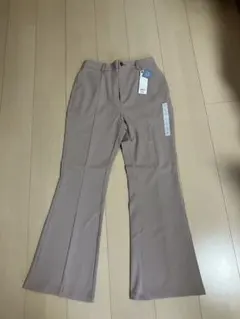 値下げGUフレアパンツ Lサイズ未使用