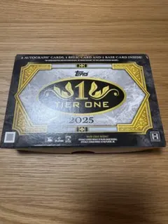 Topps Tier One 2025 トレーディングカードセット　そのまま販売