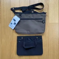 ワークマン CORDURAネストサコッシュ BROWN ブラウン