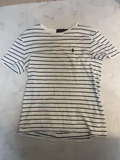 Polo Ralph Lauren ボーダーTシャツホワイト ブラック swag