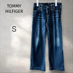 トミーヒルフィガー＊デニムパンツ 【S】日本製 ストレート 古着 ジーンズ
