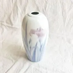 【値下げ中】昭和レトロ 陶器製 有田焼 深川製磁 宮内庁御用達 彩芽 花瓶 花器