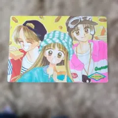 りぼん平成9年2月新春特大号付録 下敷き ミルクとビタミン おしえて菜花