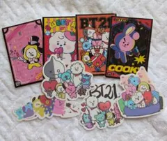 BTS BT21 ステッカー セット