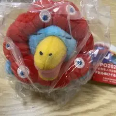 大阪万博限定 ミャクミャク イコちゃん コラボ キーホルダー　カプセルぬいぐるみ