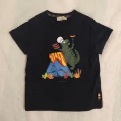 ポールスミス　ベビーめくれる恐竜Tシャツ　80