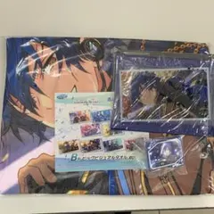 プロセカ　あんスタ　漣ジュン　セガラッキーくじ　ビジュアルタオル　クリアポーチ