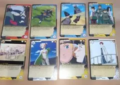 NARUTO　ナルト疾風伝 カードゲーム 作伝 レアカード8枚セット①