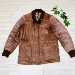 【ポールスミス】RED EAR◇羊革ジャケット◇L◇古着◇中綿◇ブラウン