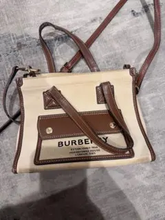 【訳あり・難あり】BURBERRY バーバリー ミニ フレヤバッグ 2wayのサムネイル