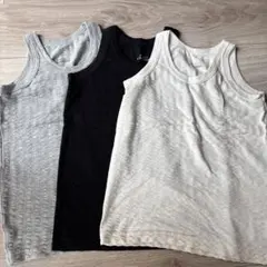 3点セット 肌着 ランニング 120cd