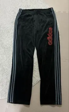 adidasベロア　トラックパンツ　ジャージ