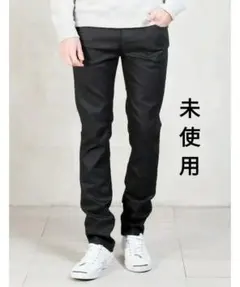 未使用　ヌーディージーンズ　THIN FIN　シンフィン　コーティングデニム
