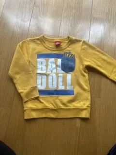 BABY DOLL イエロー トレーナー 100