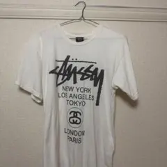 Stüssy ホワイト Tシャツ M
