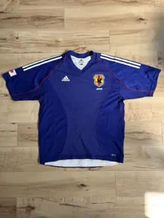 adidas 日本代表 青 ストライプ シャツ Lサイズ - メルカリ