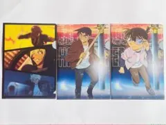 【新品】☆名探偵コナン セブンイレブン 非売品A5クリアファイル 3枚セット