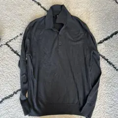 UNIQLO エクストラファインメリノウールニットポロシャツ Lサイズ