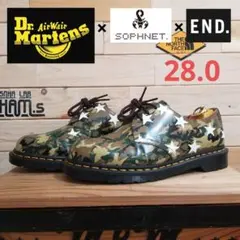 極美品　限定　ドクターマーチン × ソフネット× END 3ホール　28.0