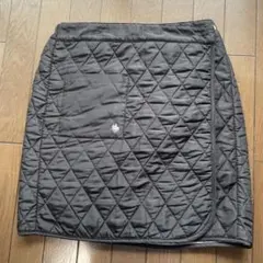 キルティングラップスカート 防寒
