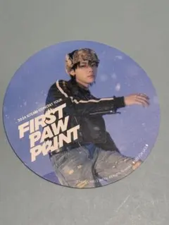&TEAM FIRST PAW PRINT パウプリ ニコラス コースター
