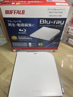 BUFFALO Blu-rayドライブ BRXL-PT6U3-WHE