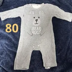 クマのロンパース 80サイズ