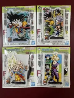 ドラゴンボール 一番くじ F賞アクリルスタンド 4個セット