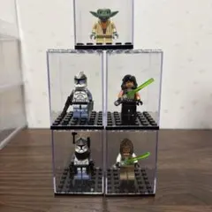 廃盤レア新品同様LEGO ニンジャゴーミニフィギュア ディスプレイケース 