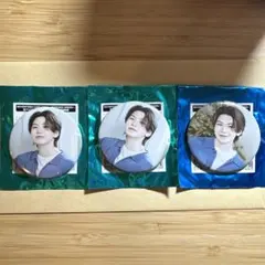 SEVENTEEN 2024 セブチカフェ 缶バッジ ウジ 3個セット