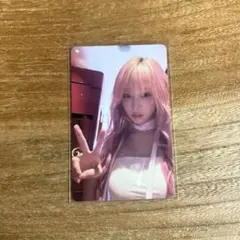 aespa kms ジゼル　クリスマス　トレカ　中華　whiplash