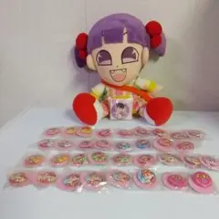 ミニモニ 缶バッチ 辻のぞみ ぬいぐるみ