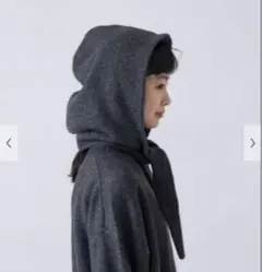 新品タグ付き　かぐれ　ヤクウールフードマフラー　アーバンリサーチドアーズ