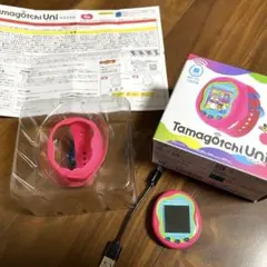 動作品✨BANDAI 2014 たまごっち 4U ピンク 平成レトロ - メルカリ
