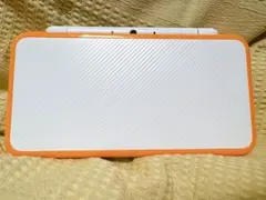 【美品】New ニンテンドー 2DS LL本体 ホワイト×オレンジ