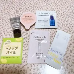 化粧品サンプルセット　サンプルセット　まとめ売り　日焼け止め　オイル　美容液など