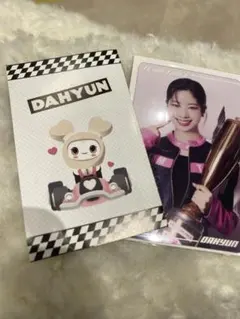 TWICE FCくじ ready to be 参加賞 クリアトレカ ダヒョン