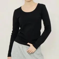 coca コカ テレコリブUネックTシャツ 新品タグ付